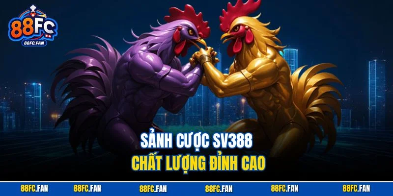 Sảnh cược SV388 chất lượng đỉnh cao