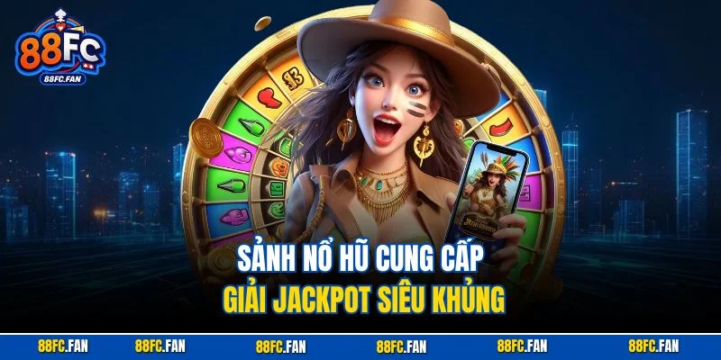 Sảnh nổ hũ cung cấp giải jackpot siêu khủng